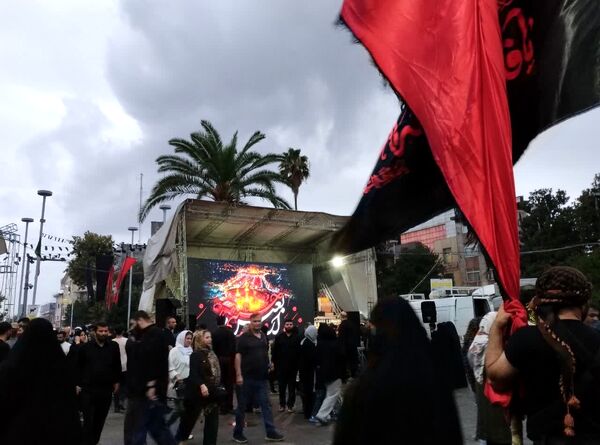 راهپیمائی بزرگ جاماندگان اربعین حسینی در رشت
