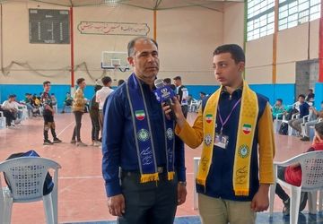 برگزاری اردوی تمشک پسران در شیروان