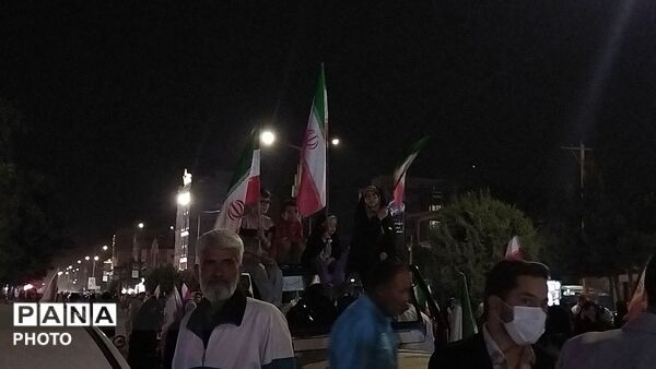 دومین اربعین حضور مردم غیور نیشابور همزمان با دومین سالگرد شهادت شهدای خدمت