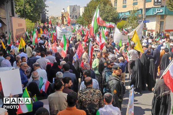 رزمایش بزرگ جان فدای ایران در شیراز