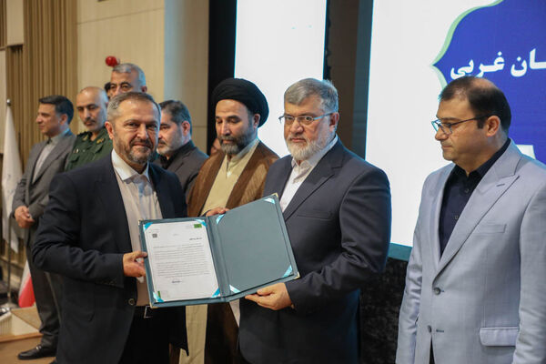 آیین تکریم و معارفه مدیرکل راه و شهرسازی آذربایجان غربی