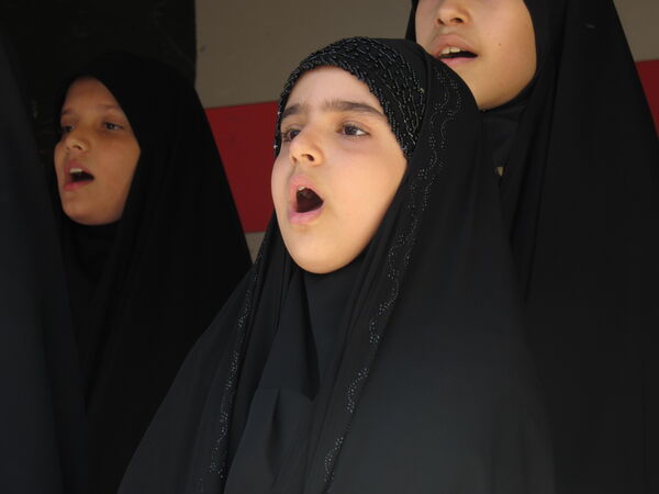 مشتاقان زیارت اربعین در سنندج پای‌کار راهپیمایی جاماندگان