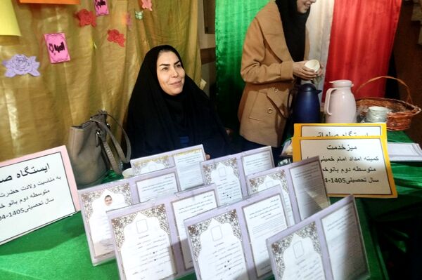 میز خدمت اکرام ایتام و محسنین در رباط‌کریم