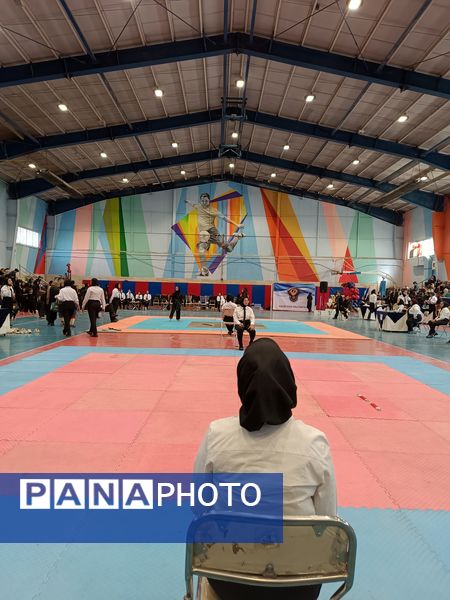 رقابت‌های ملی دفاع شخصی دختران رزمی کار در مشهد