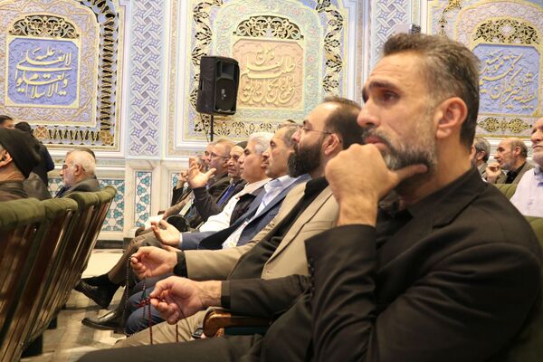 اختتامیه  بیست‌ودومین اجلاس بین‌المللی پیر غلامان حسینی در تالار قدس حرم رضوی