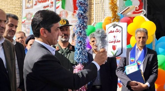 زنگ «مهر و مقاومت» در خمین طنین‌انداز شد