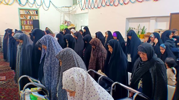 گذری بر مسجد امیرالمومنین نیشابور در اخرین روز از اعتکاف