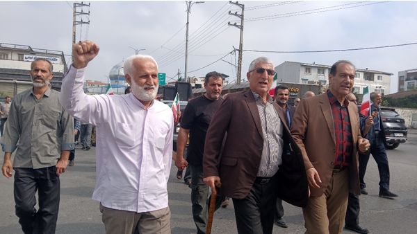 فریاد امت و راهپیمایی بشارت نصر در شهرستان محمودآباد