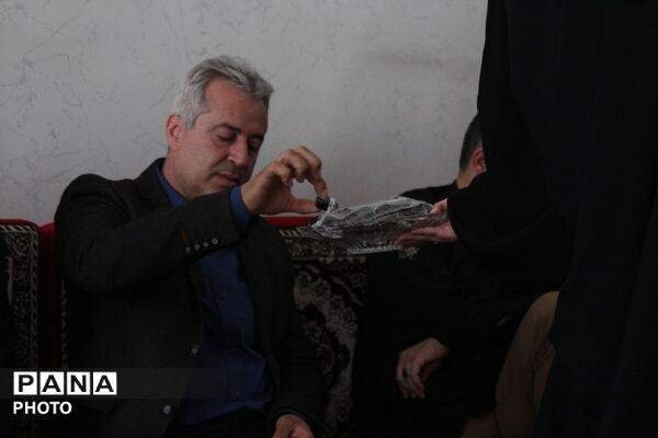 دیدار با خانواده شهیدان تقی زاده،پانزده شهید جنگ رمضان