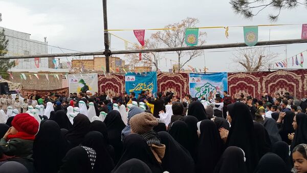 دهه نودی‌ها به عشق امام زمان (عج) در میدانند