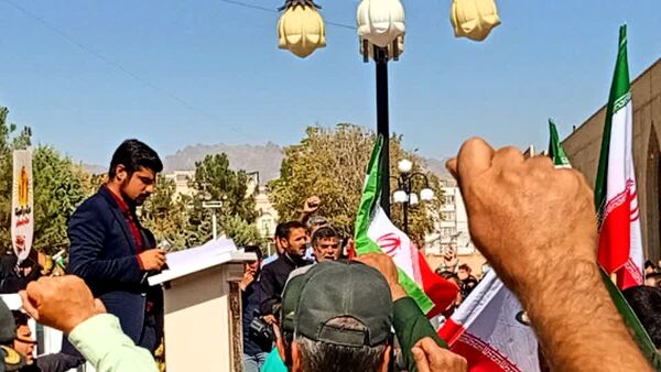 راهپیمایی بشارت نصر در کاشمر 