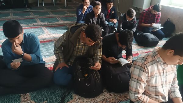 زیارت عاشورا به‌مناسبت وفات حضرت معصومه (س) در نیشابور 