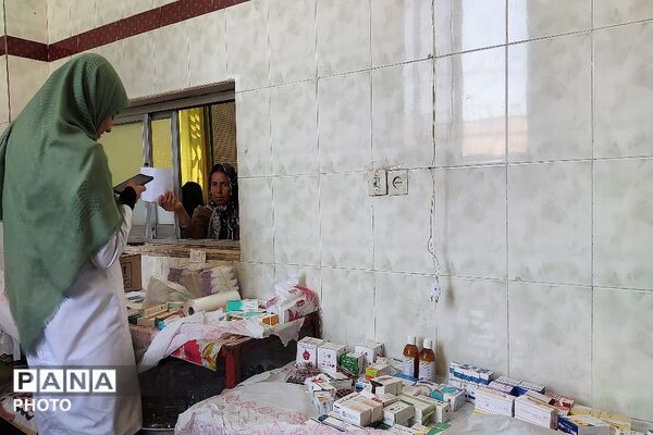 سومین روز از حضور تیم پزشکی اثر در شهر بار نیشابور