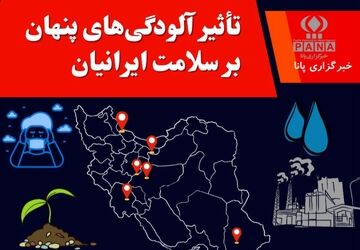 تأثیر آلودگی‌های پنهان بر سلامت ایرانیان