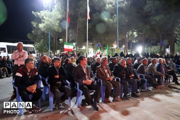 پنجاه ونهمین اجتماع بزرگ شبانه مردم ابرکوه