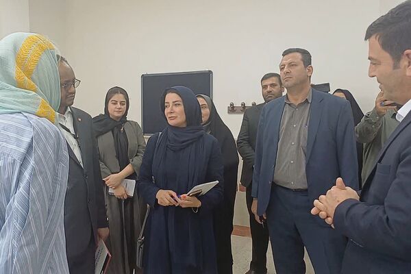 آیین افتتاحیه مدرسه 6 کلاسه روستای حسین آباد دفتری شهرستان ورامین