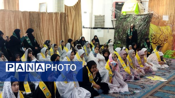مراسم اعتکاف «پیشتازان وصل» ویژه دختران در سمنان 