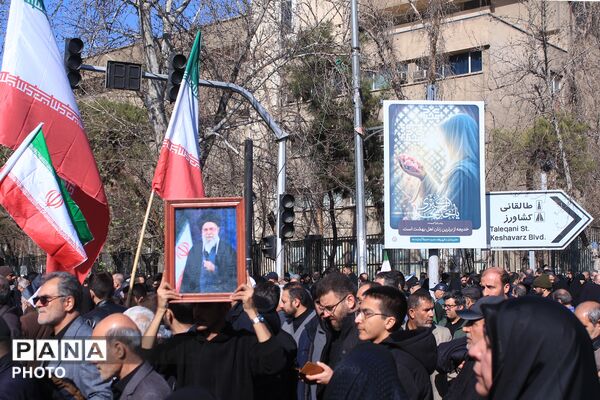 تهران در سوگ رهبر شهید انقلاب