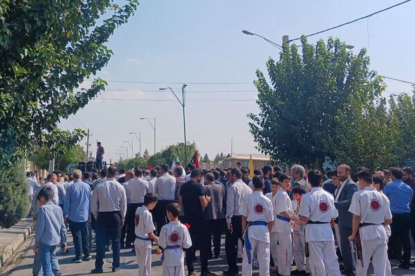 راهپیمایی مردم ولایتمدار بهارستان 2 در محکومیت جنایات رژیم صهیونیستی