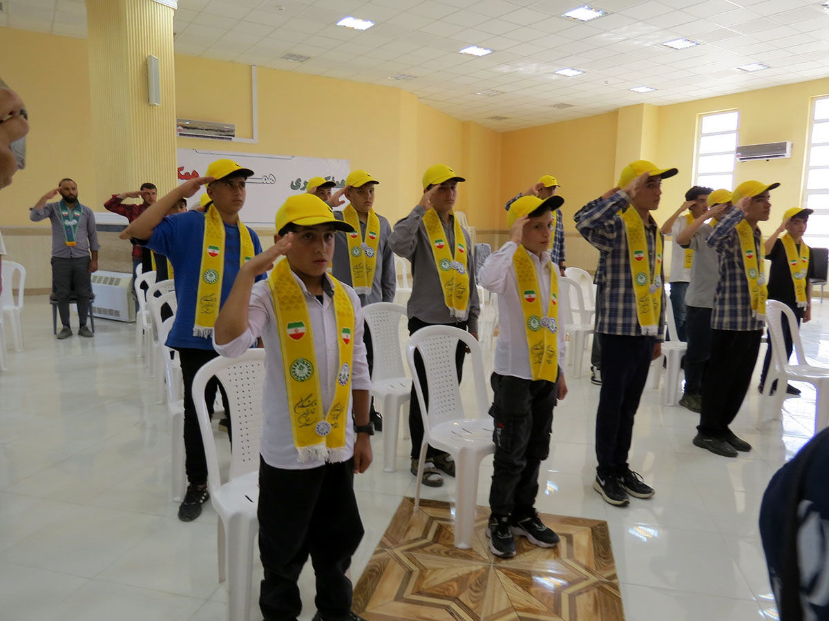 اختتامیه پیش اردوی ملی پسران در بجنورد 