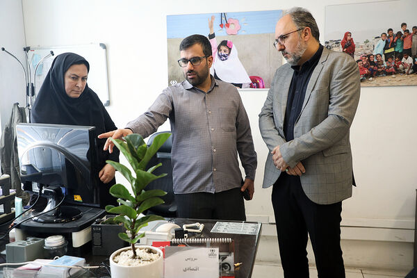بازدید مدیرکل دفتر برنامه‌ریزی و آموزش هنری وزارت فرهنگ و ارشاد از خبرگزاری پانا