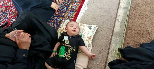 همایش بزرگ شیرخوارگان حسینی در شهر جعفریه