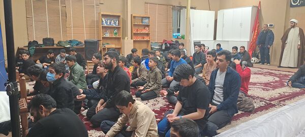 هیات هفتگی دانش‌آموزی انصار المهدی در نیشابور 