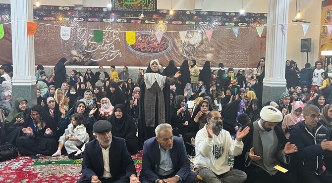 برگزاری مراسم نیمه شعبان در دهلران 