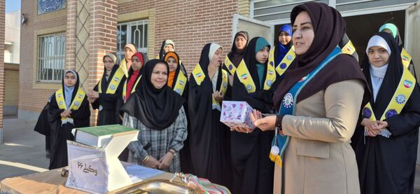 آیین بزرگداست میلادحضرت زینب(س) و روز پرستار در دبیرستان وکیلی ۶۶ نیشابور