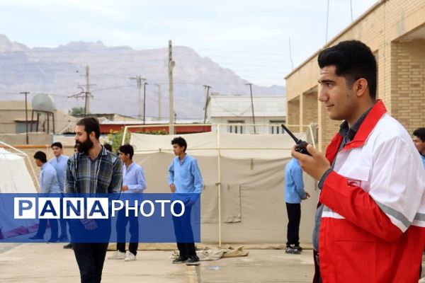  مانور زلزله در تنگستان 