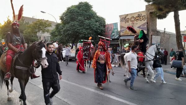 برگزاری آیین سوگواری کاروان عشق همزمان با شروع ماه صفر در شهرستان سبزوار