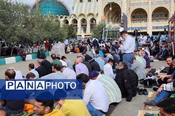 برگزاری نماز عید فطر در ناحیه دو شهرری 