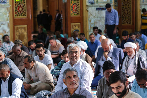 نماز عید قربان در مسجد مقدس جمکران