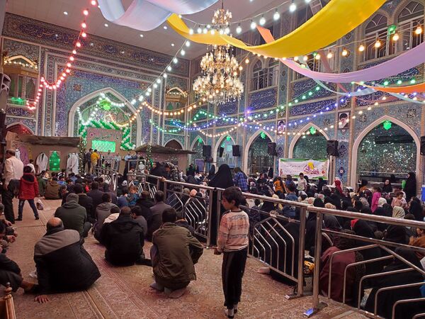 جشن باشکوه ولادت حضرت فاطمه زهرا (س) و روز مادر در نیشابور در تکیه ابوالفضلی