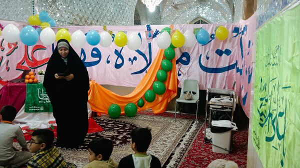اجرای برنامه شاد برای کودکان در شهرستان کاشمر 