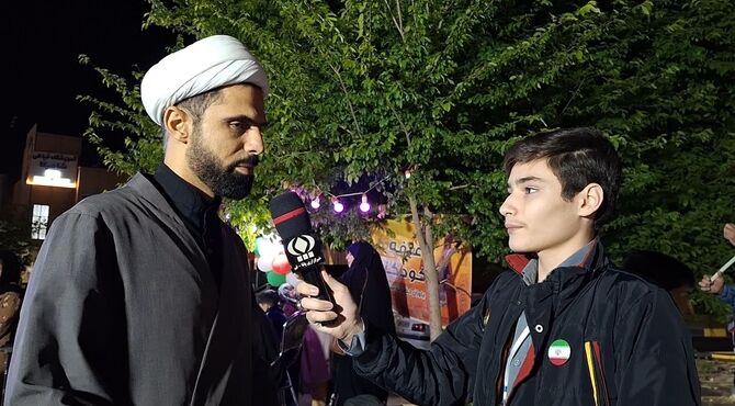 برپایی موکب در محل قتلگاه شهید مدافع امنیت «عباس اسدی»