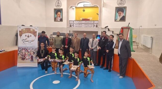 افتتاح اولین کانون زورخانه دانش‌آموزی در شازند