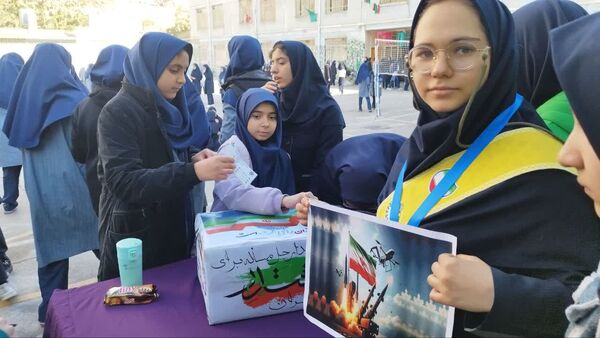 انتخابات شورای دانش آموزی دبیرستان شاهد تکتم ناحیه۳