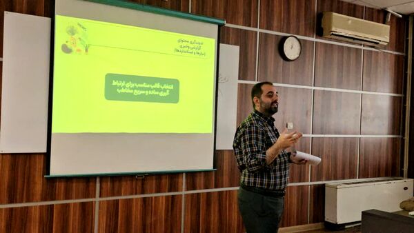 آموزش تولید محتوا و تدوینگری با تلفن همراه ویژه خبرنگاران پایتخت