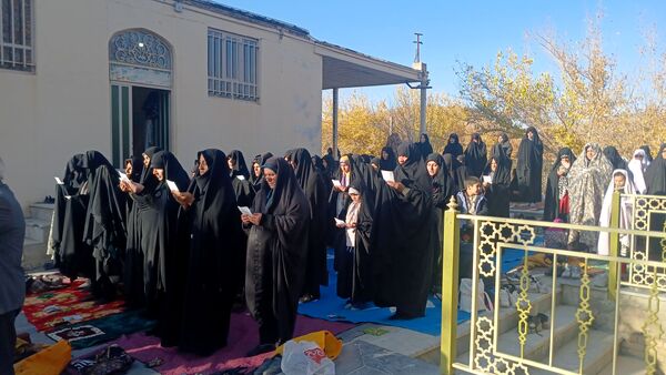 نماز باران در شهرستان بن 