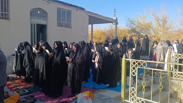 نماز باران در شهرستان بن 