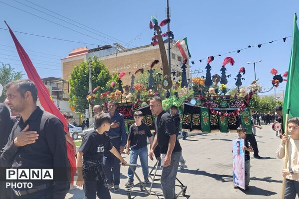 لردگان در ماتمِ عاشورا غرق شد