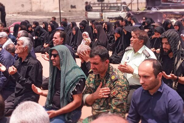 نماز ظهر عاشورا در شهرستان باشت