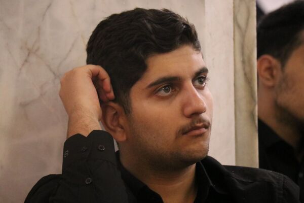 هیئت قاسم ابن‌الحسن در حرم مطهر رضوی