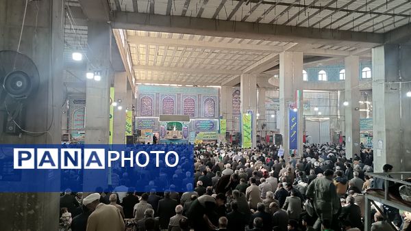 نماز عبادی سیاسی جمعه در هفته بسیج مستضعفین در نیشابور 