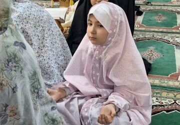 3روز با خدا؛ روایت روز پایانی اعتکاف دانش‌آموزی در مسجدالنبی کرج