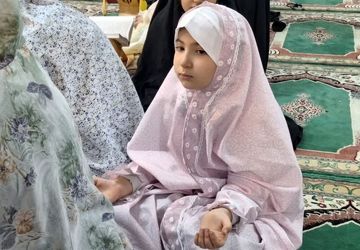 3روز با خدا؛ روایت روز پایانی اعتکاف دانش‌آموزی در مسجدالنبی کرج