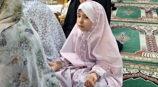 3روز با خدا؛ روایت روز پایانی اعتکاف دانش‌آموزی در مسجدالنبی کرج