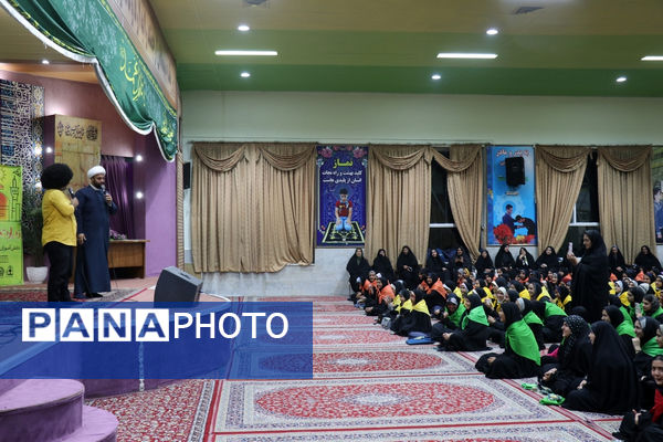 افتتاحیه اردوی دختران زیارت اولی استان خراسان رضوی 