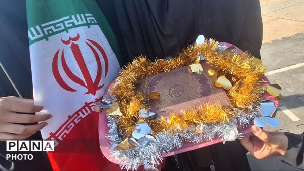 جشن جوانه‌ ها و زنگ مهر در مدرسه فاطمیه کوهنانی